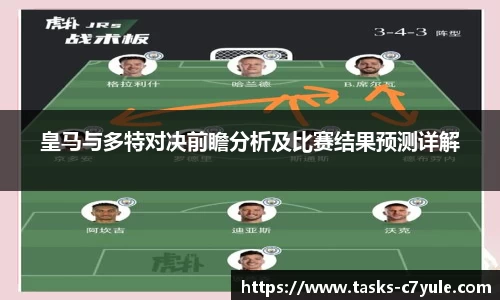 皇马与多特对决前瞻分析及比赛结果预测详解