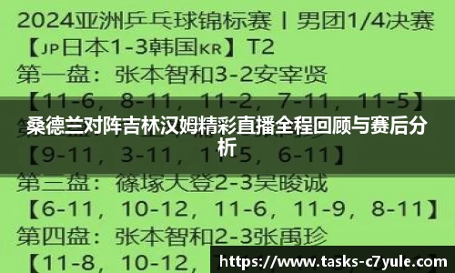 桑德兰对阵吉林汉姆精彩直播全程回顾与赛后分析